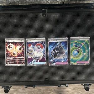 Pokemon Set of 4 Full Art Trainer Holo’s‎ from Phantasmal Flames Set M/NM